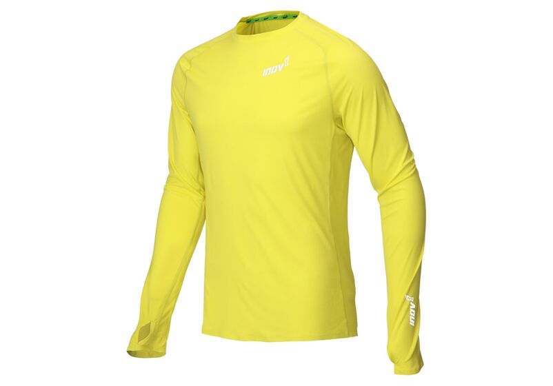 Inov-8 Base Elite 2.0 Long Sleeve Men's Base Layer Yellow UK 326094QFV